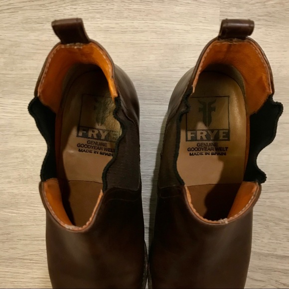 COPY - Frye Erin Chelsea Genuine Leather Brown An… - Picture 10 of 16